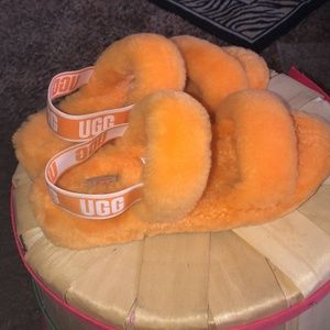 UGG Oh Yeah Slides Women’s Size 9 - Orange